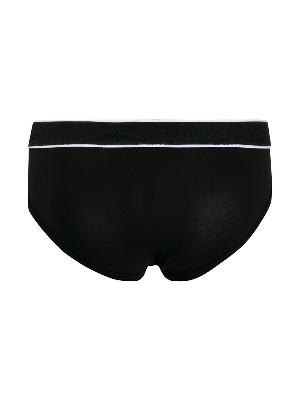 Dolce & Gabbana Dolce E Gabbana Mens Black Cotton Brief In Black