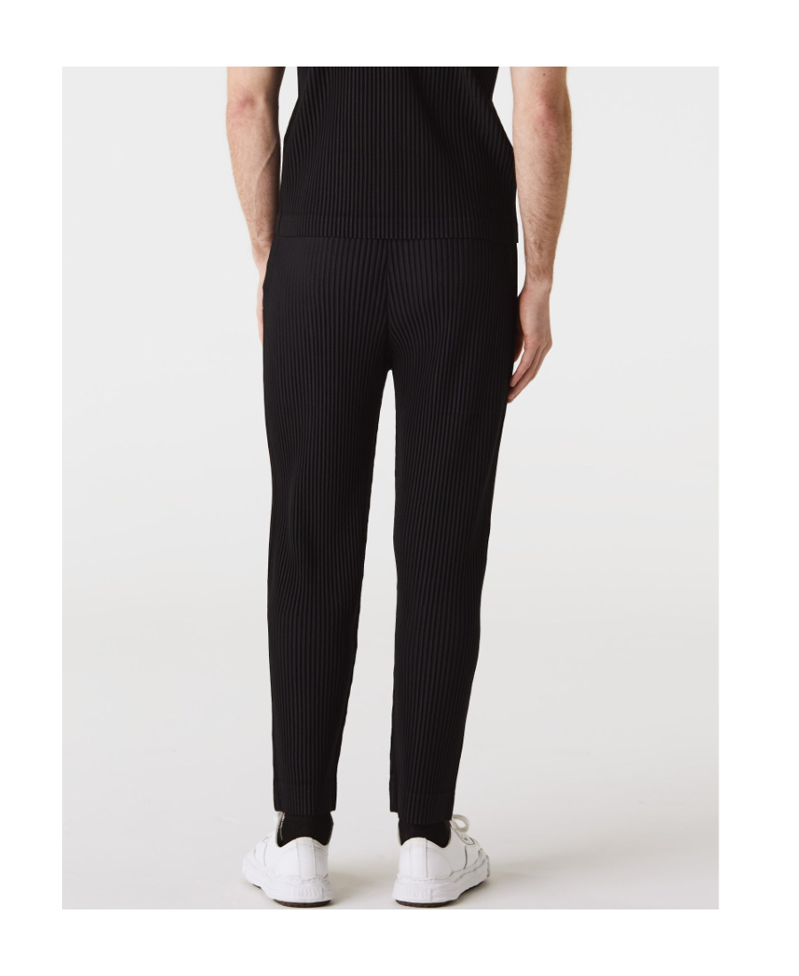 ISSEY MIYAKE MC SEPTEMBER PLISSÉ STRAIGHT-LEG TROUSERS
