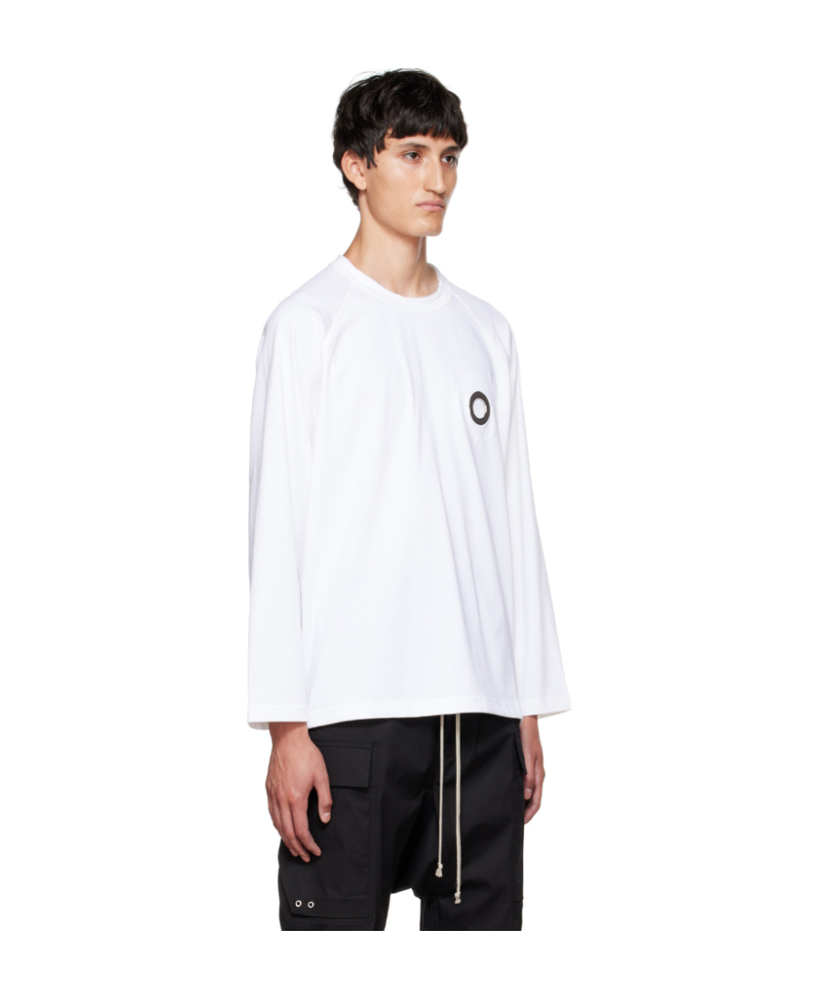 CRAIG GREEN EYELET-DETAIL LONG-SLEEVED T-SHIRT