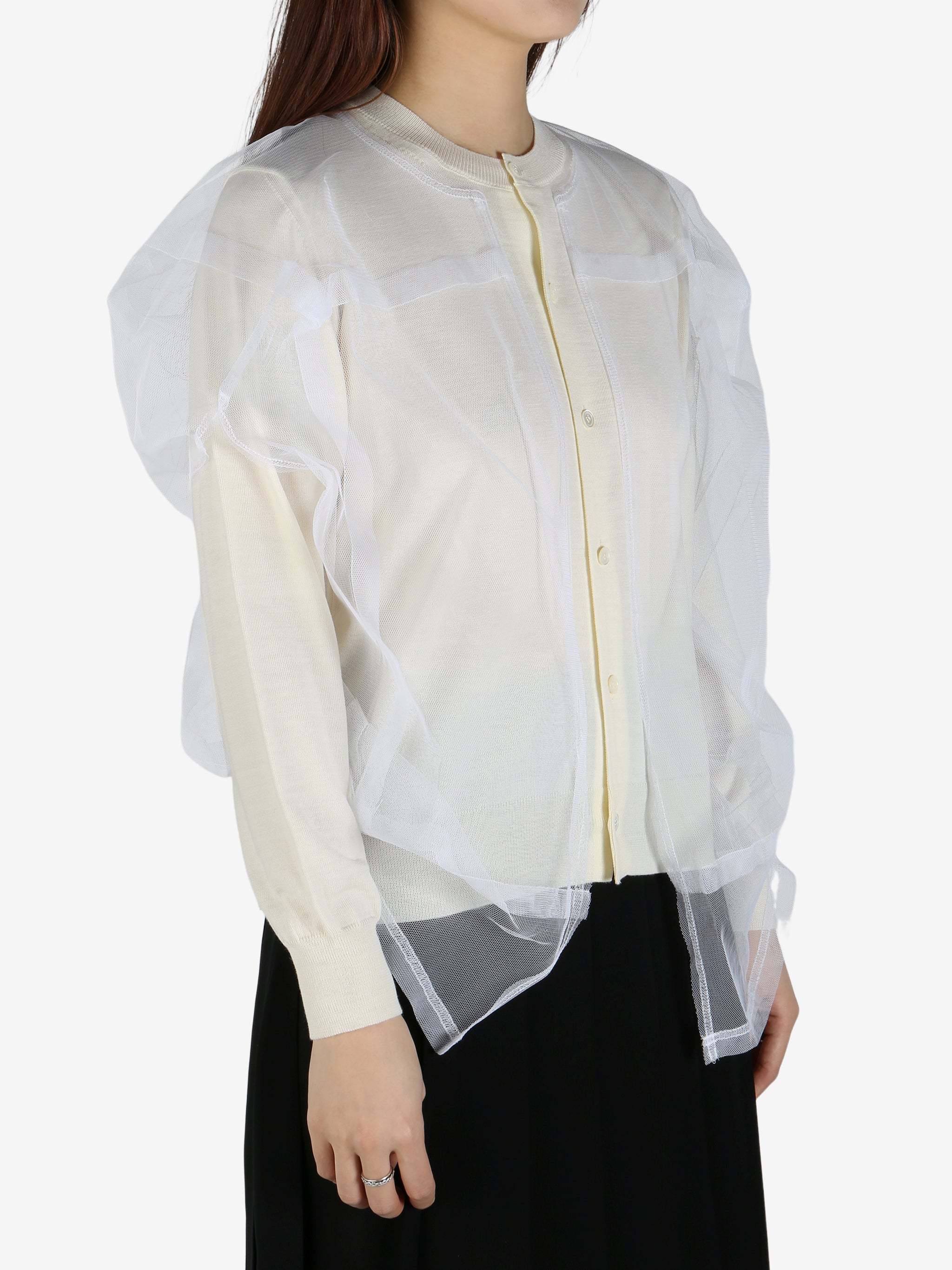 Shop Comme Des Garçons Layered Shirt