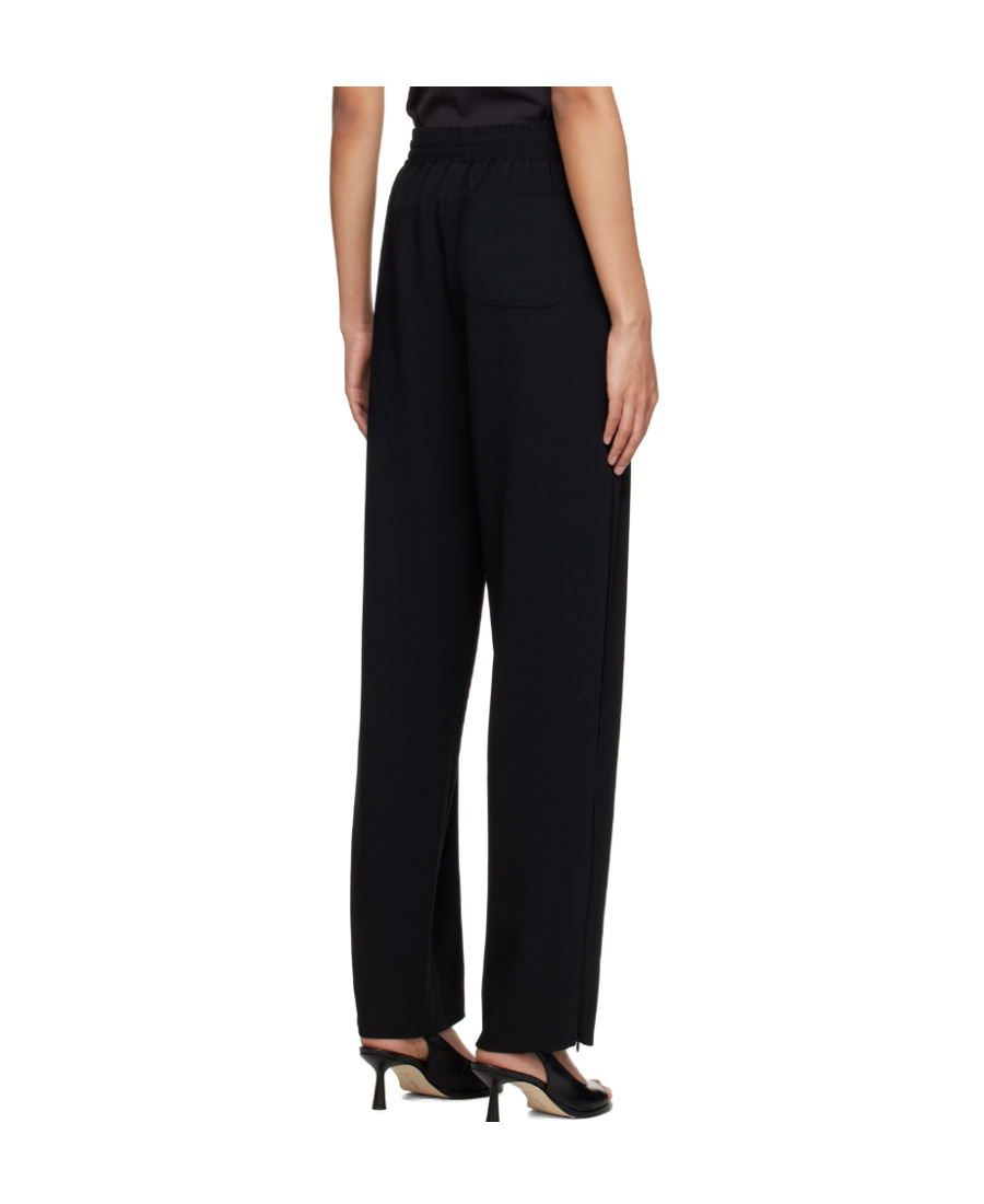Shop See By Chloé City Fluid Casual Pants In Black