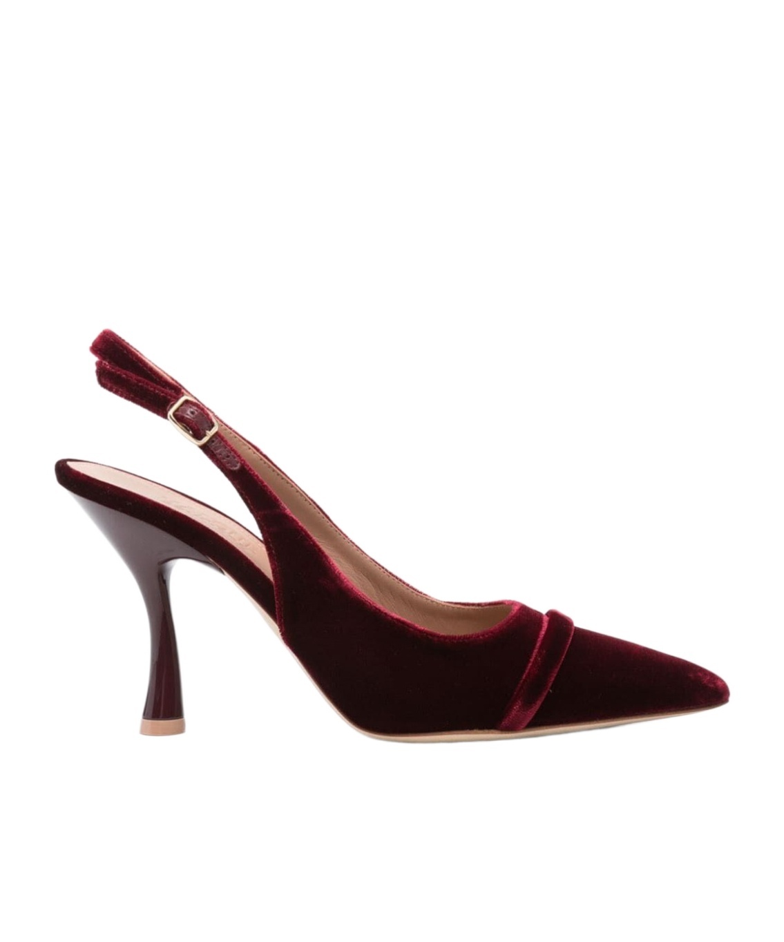 Malone Souliers 100mm Velvet Pumps In Black