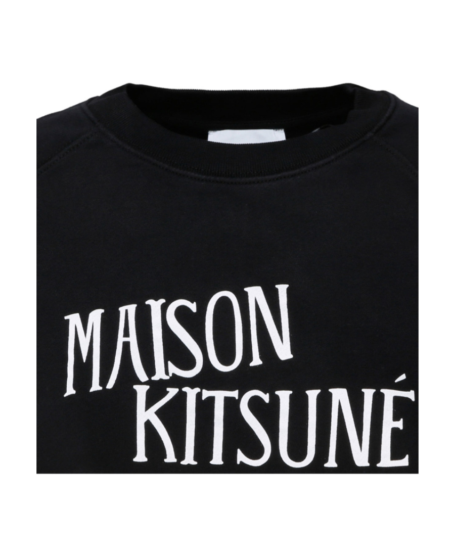 MAISON KITSUNÉ PALAIS ROYAL VINTAGE COTTON SWEATSHIRT