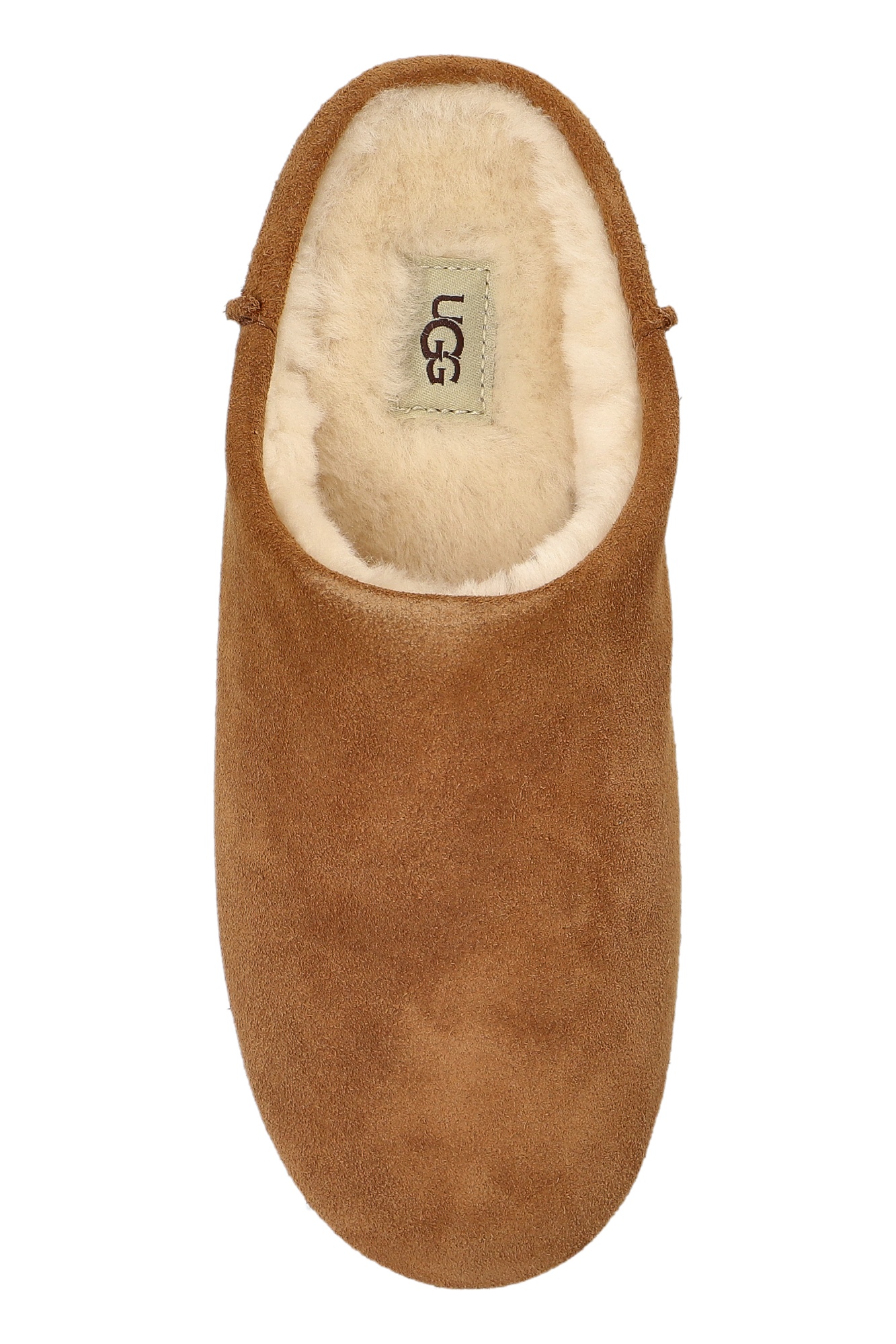 Ugg Round Toe Slippers In Brown