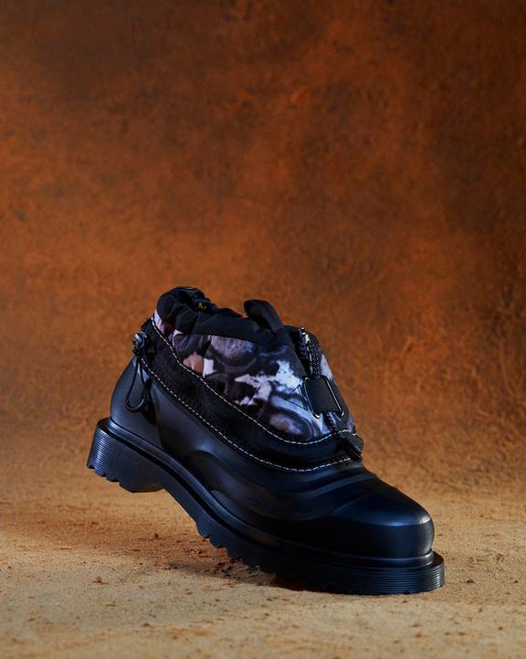 Dr. Martens Laced Boots In Black