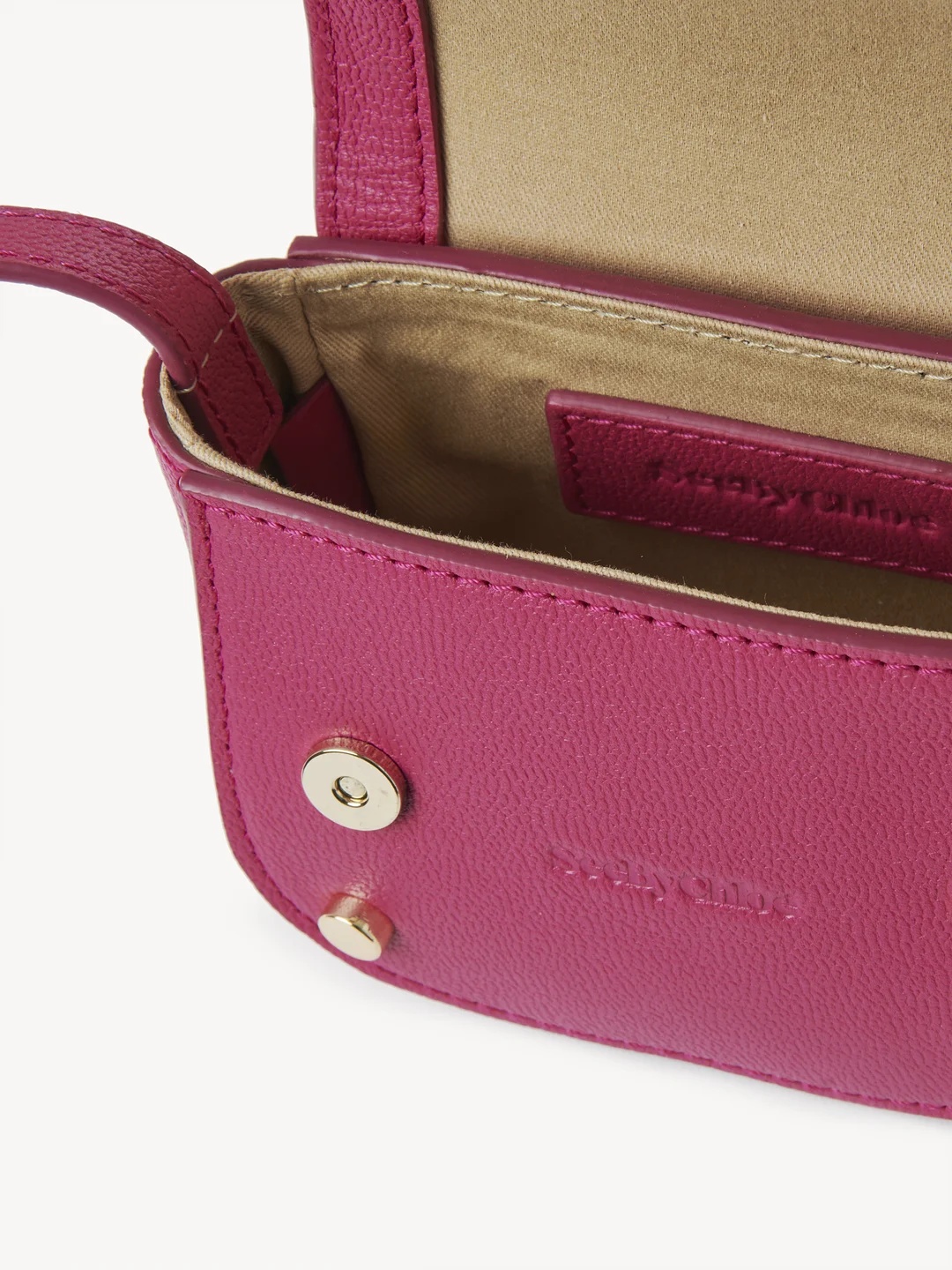 See By Chloé Mara Miniature Strap Bag In Pink