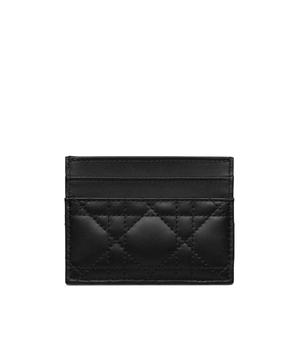Dior Jolie Card Holder In Black