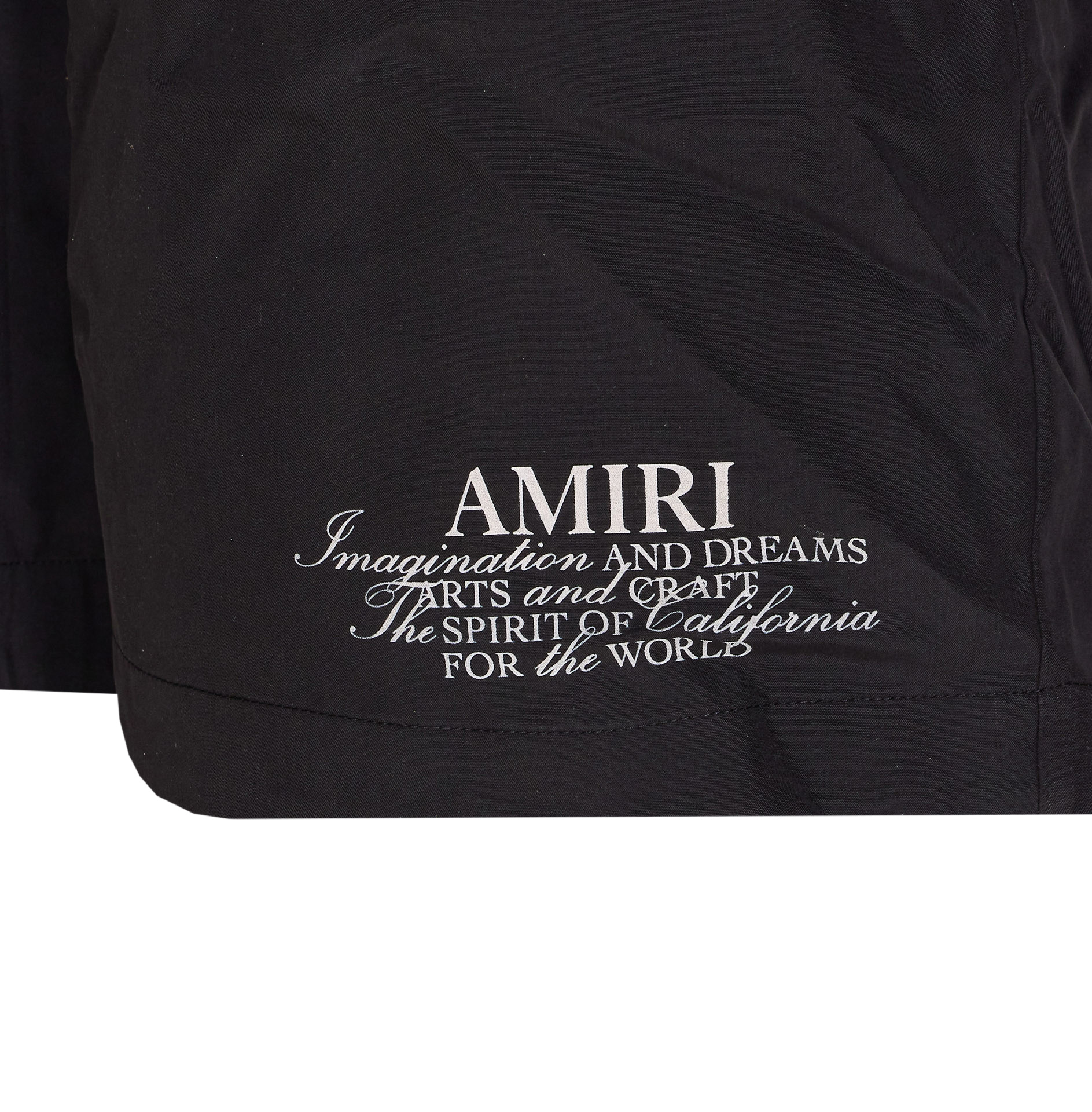 Amiri Elasticized Waist Knee Length Shorts With Print