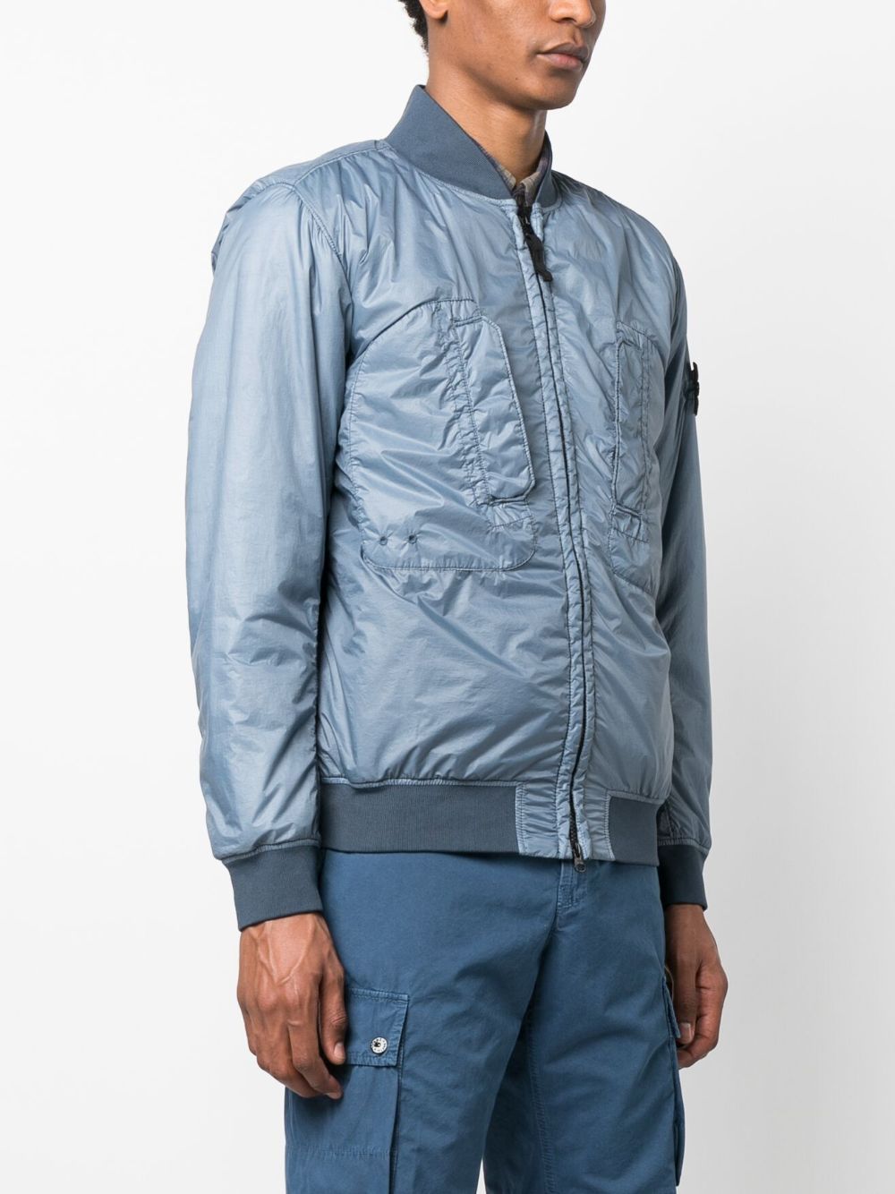 Stone Island Compass-patch Bomber Jacket