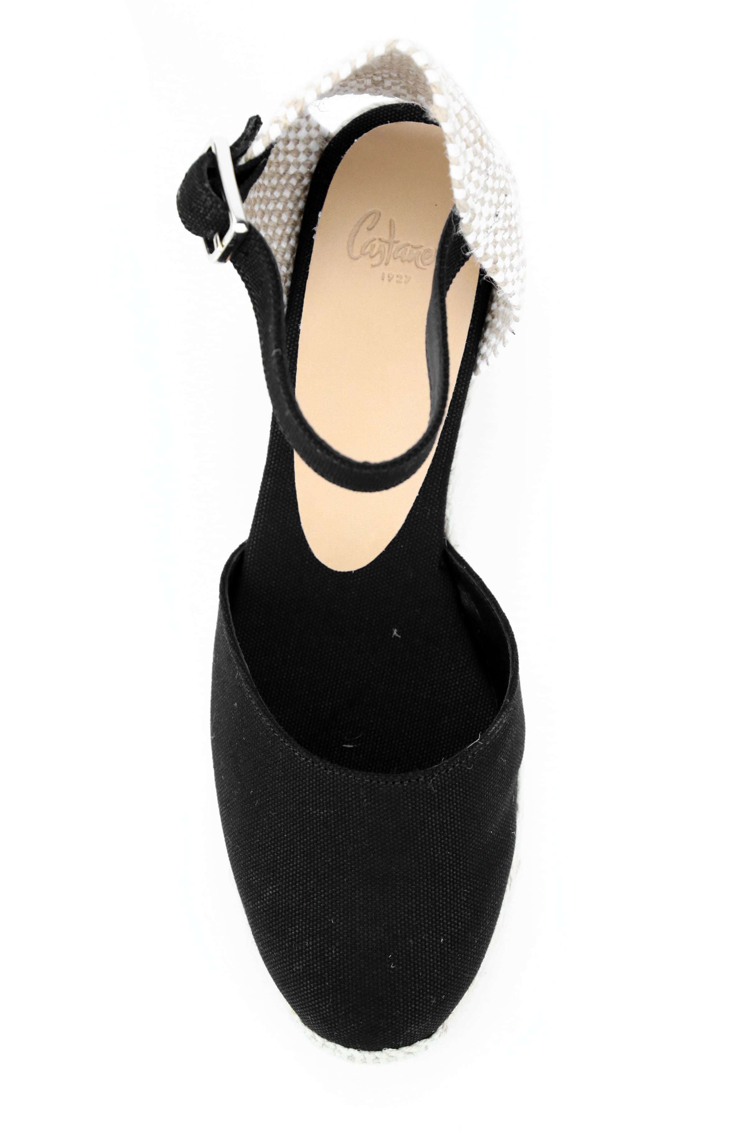 Castaã±er Carol Ankle-strap Espadrilles In Black