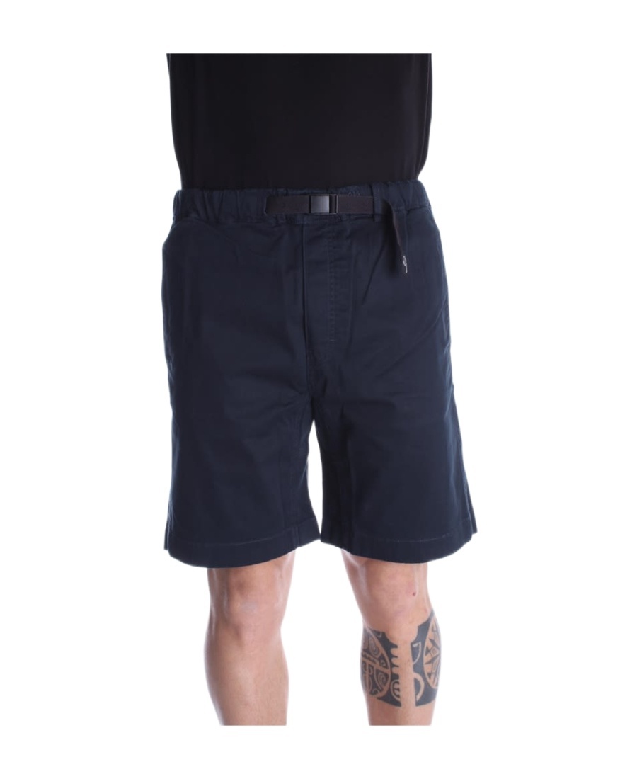 Woolrich Waist-strap Shorts In Black