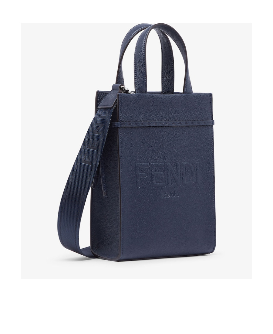 Fendi Top Handle Shoulder Bag In Black