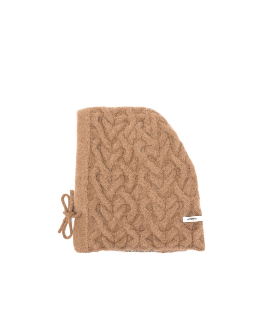 Ader Error Logo Hat In Nude
