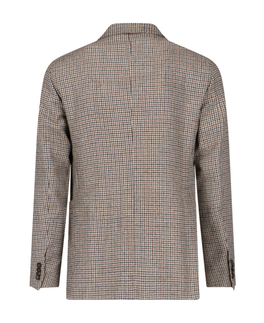 Tagliatore Tailored Single-breasted Blazer With Notch Lapel In Gray
