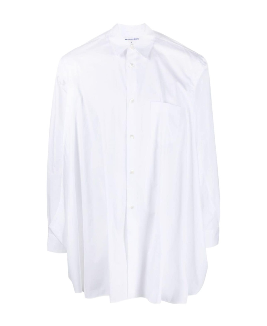 Comme Des Garçons Comme Des Garcons Cotton Shirt In White