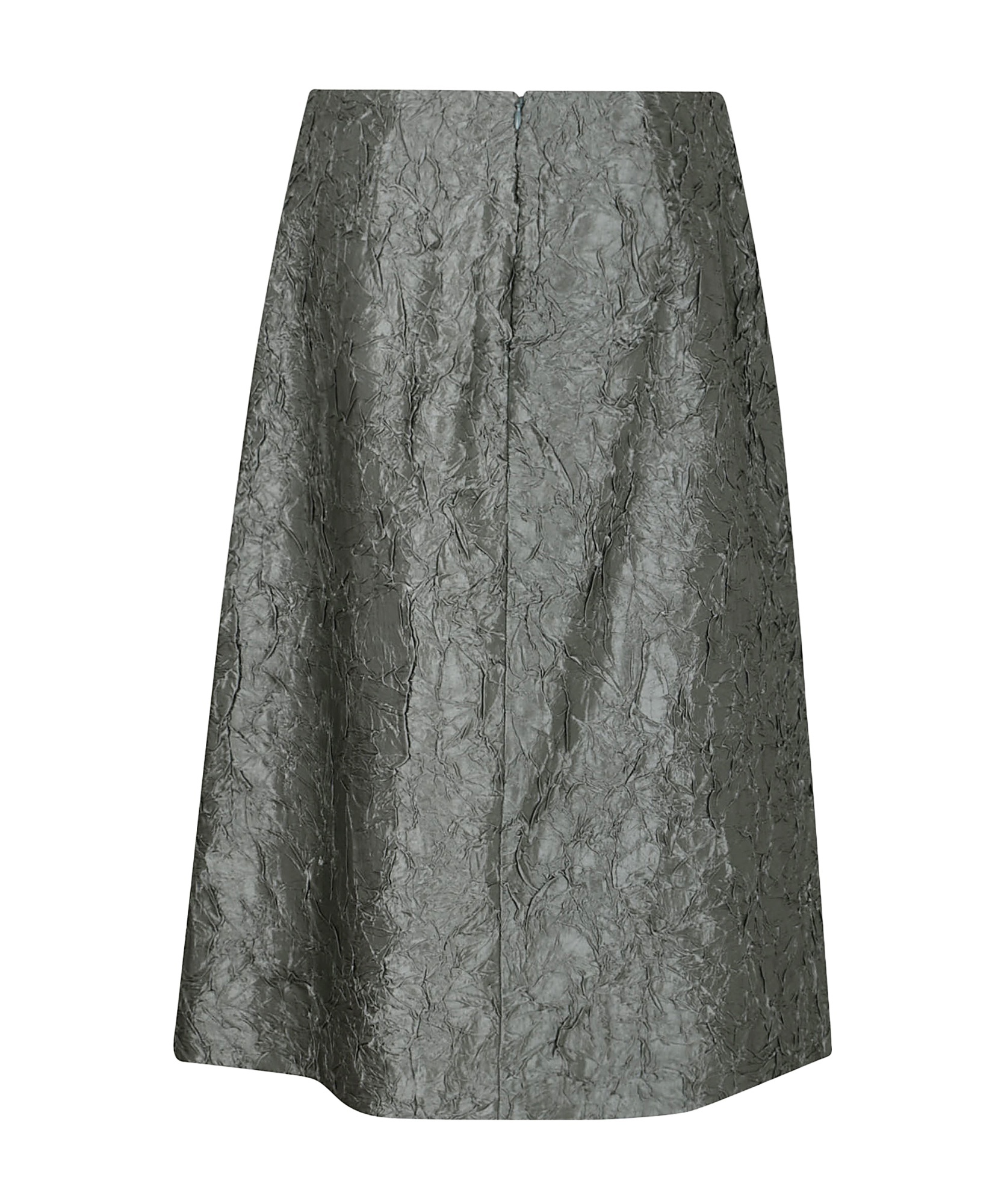 Dries Van Noten Shera Bis Cr 1428 W.w.skirt In Gray