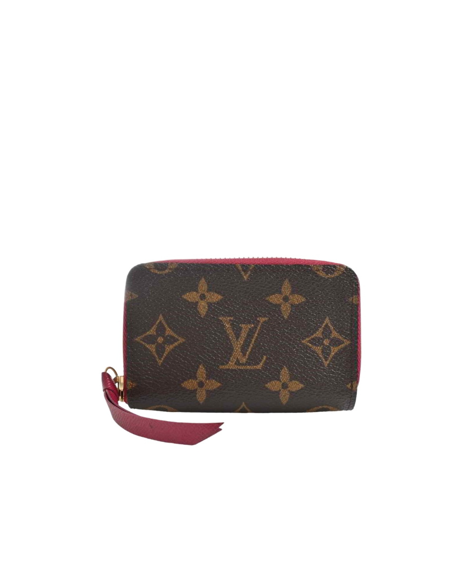 Pre-owned Louis Vuitton Logo Printed Wallet In Black