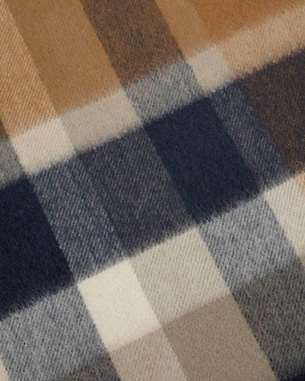 Weekend Max Mara Checkered Fringed Scarf In Multicolor