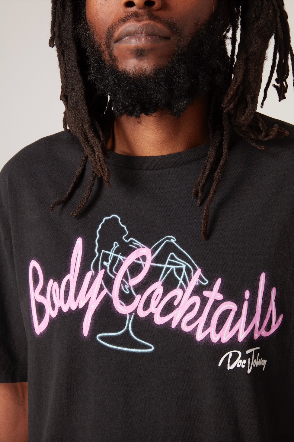 Gallery Dept. Body Cocktails Logo-print T-shirt In Black