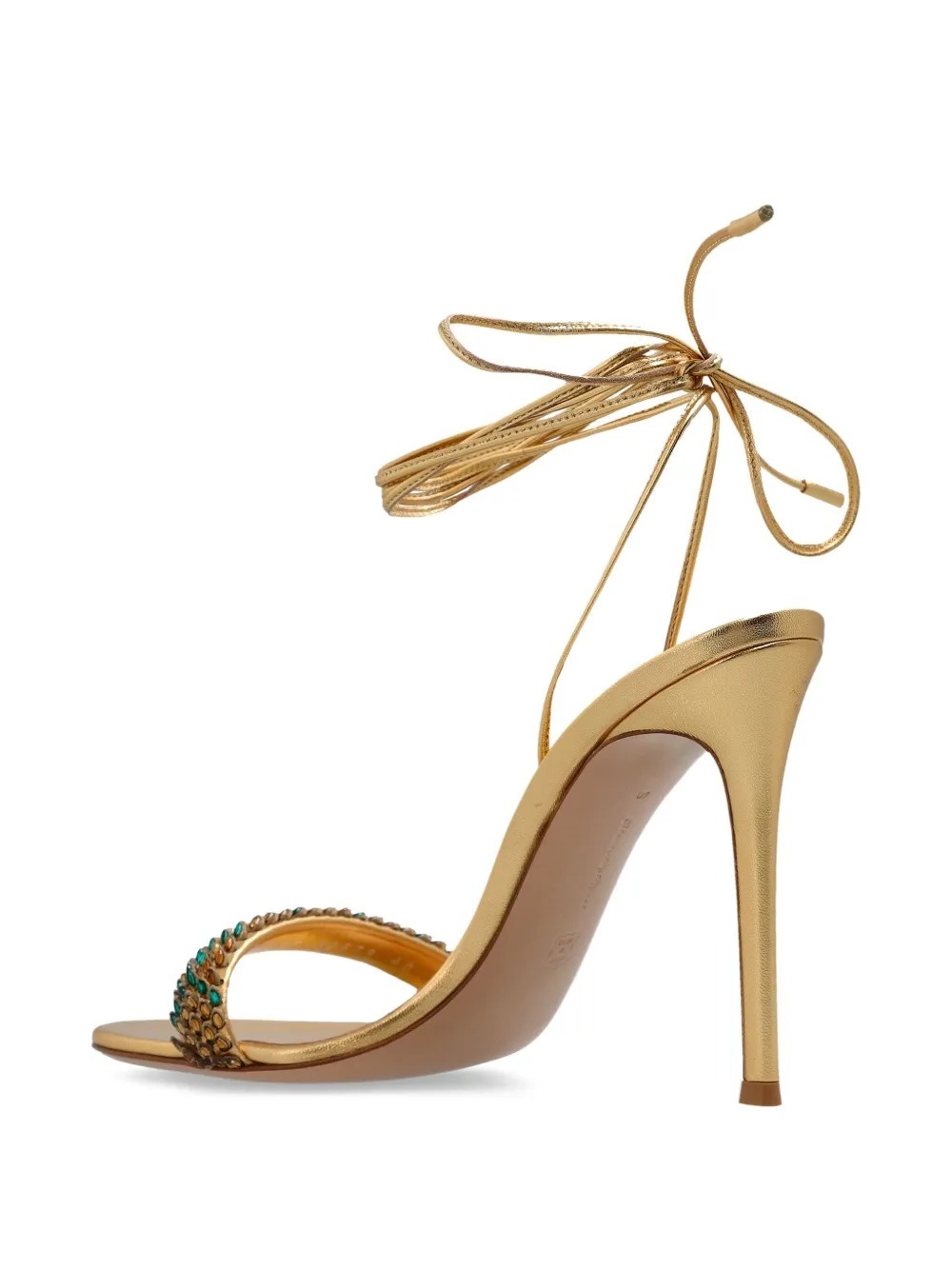 Gianvito Rossi 105 Ankle-strap Heeled Sandals In Multi