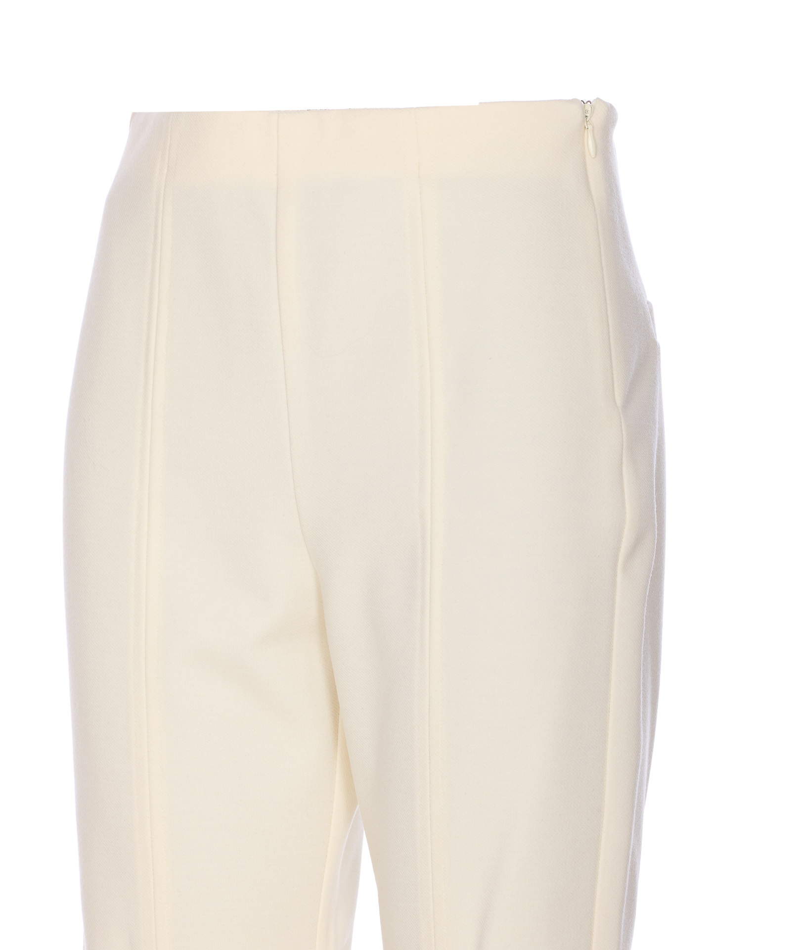 Max Mara Pocket Casual Pants In Neutral