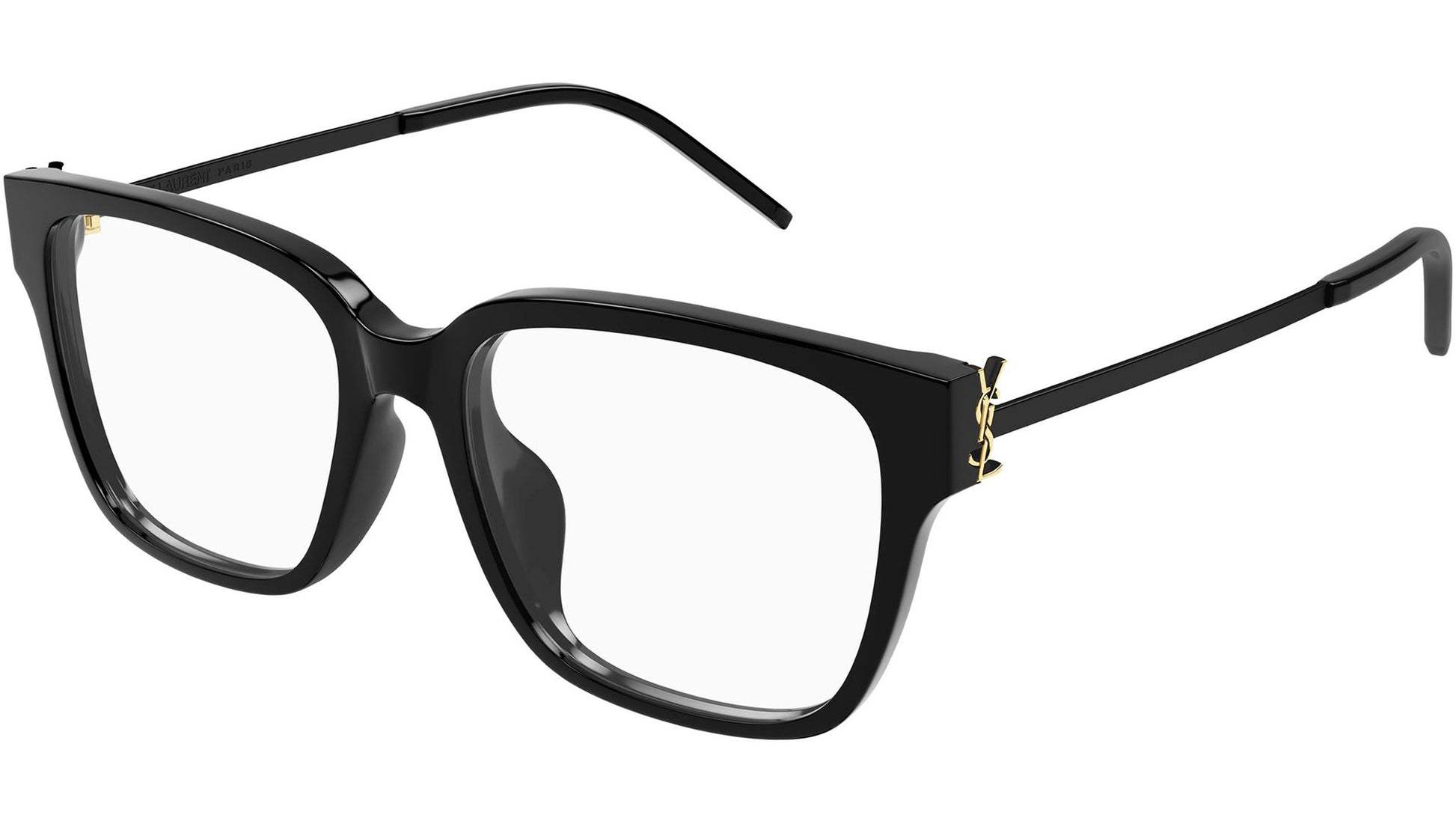 Saint Laurent Rectangular Flat Mirror In Black