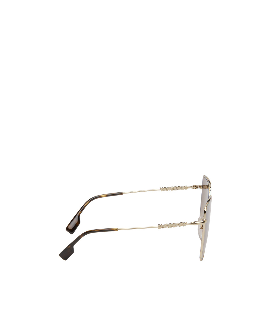 Burberry Logo Sunglasses In Brown