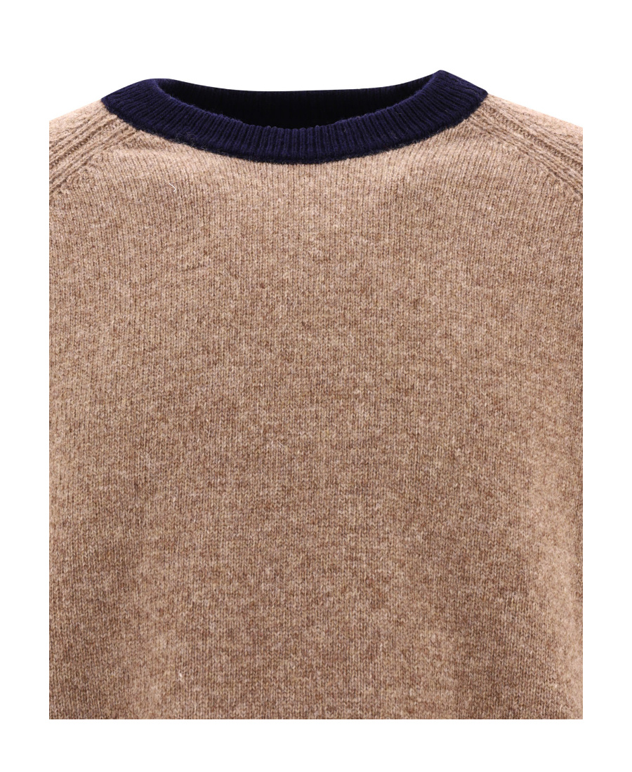 Thom Browne 4-bar Stripe Knit Jumper In Brown