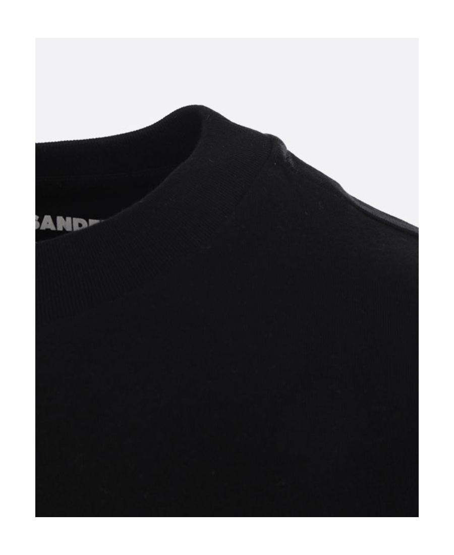 Jil Sander Three-pack Long-sleeve Tops In Black