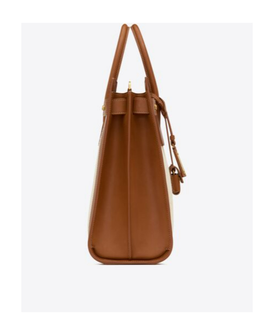 Saint Laurent Large Sac De Jour Tote Bag In Nude