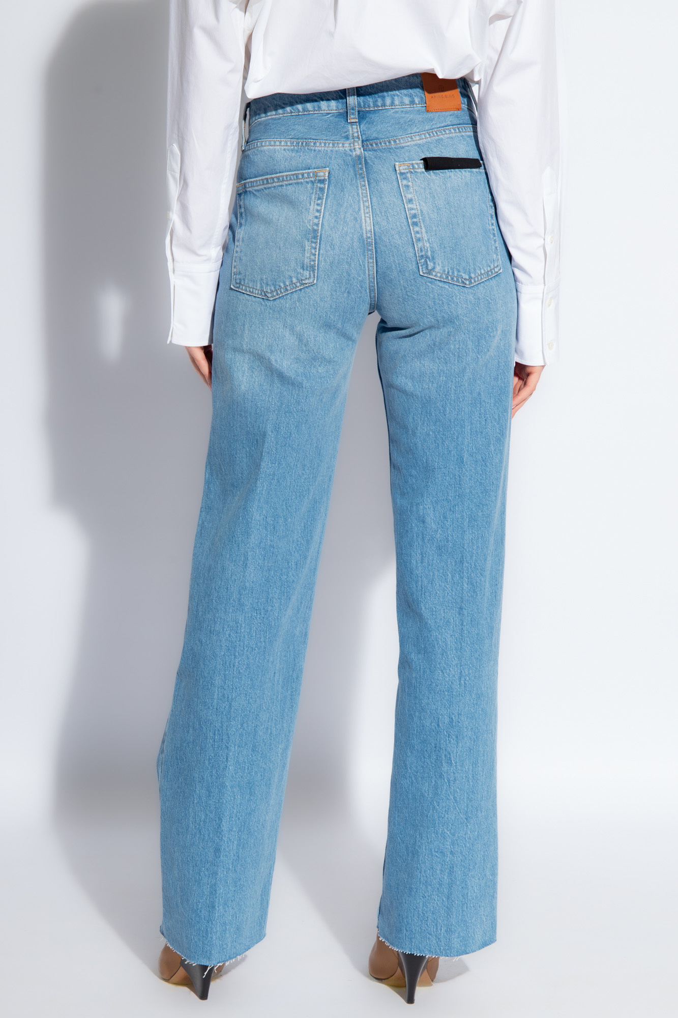 ANINE BING HUGH WIDE-LEG JEANS