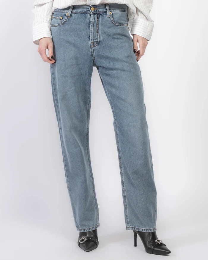 Darkpark Gale Relaxed Fit Jeans In Gray