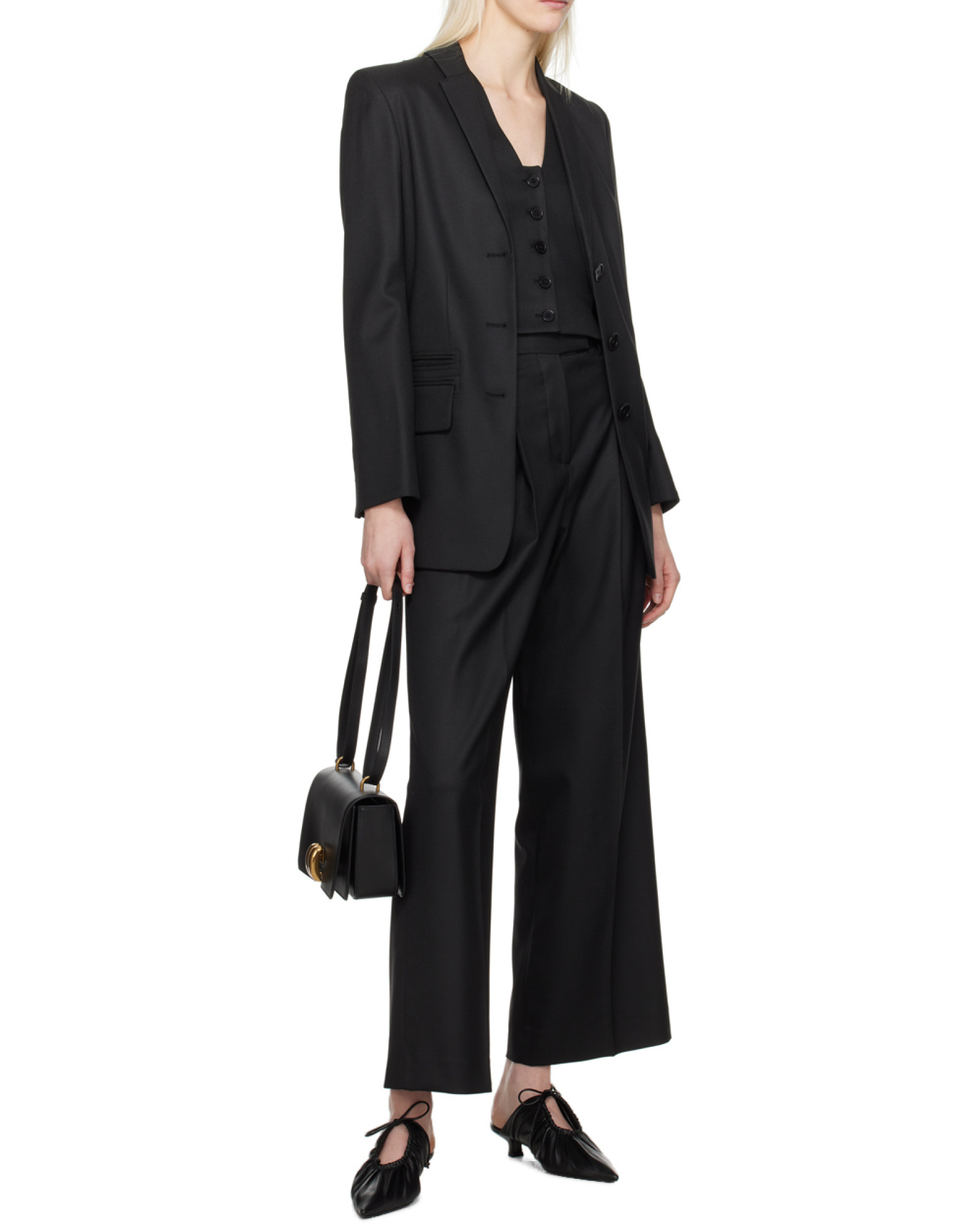 Shop By Malene Birger V-neck Single-breasted Waistcoat
