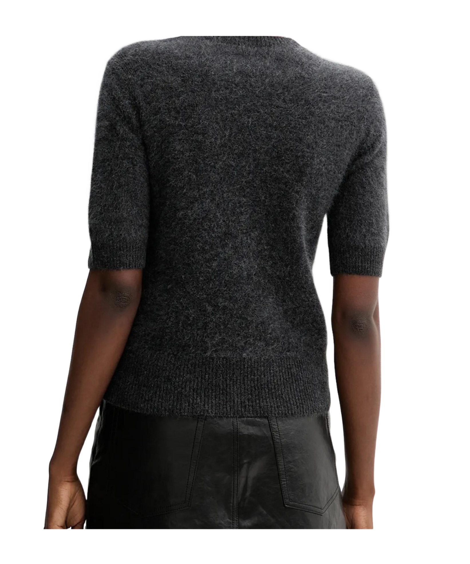 Marella Crew Neck Sweater In Black
