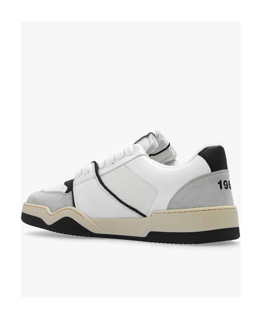 Dsquared2 Spiker Low-top Sneakers In White