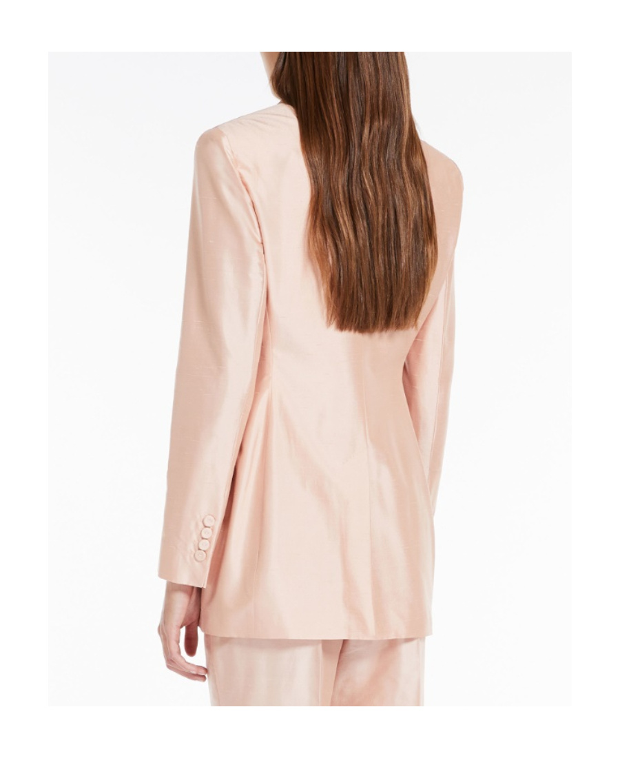 Max Mara Pheasants Blazer In Nude