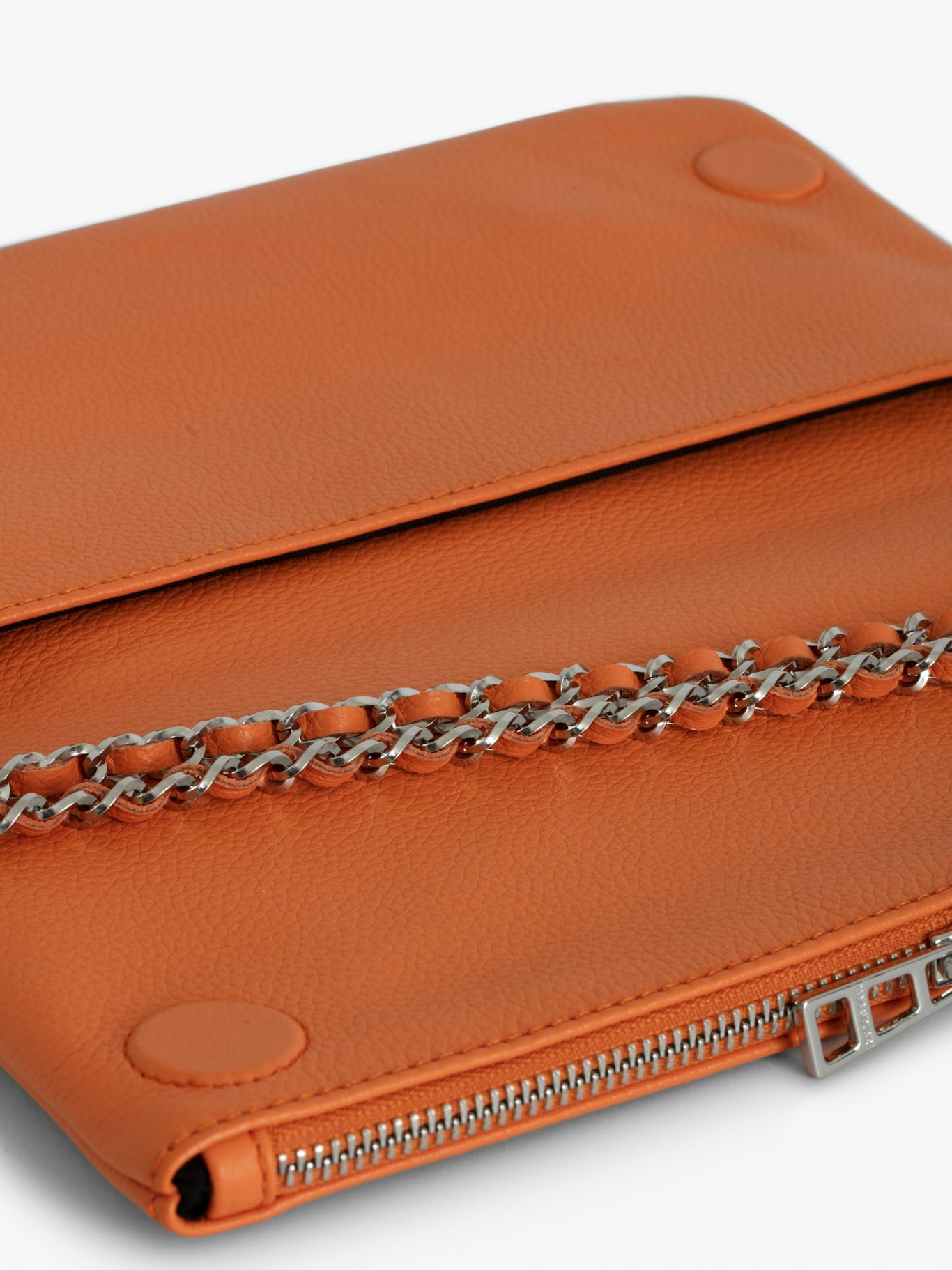 Zadig & Voltaire Chain Shoulder Bag In Brown
