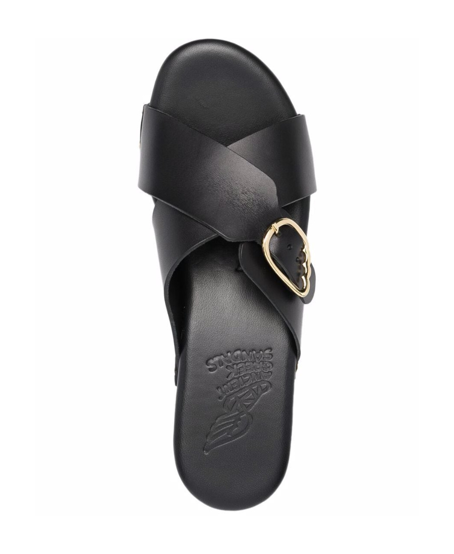 Ancient Greek Sandals Black Marilisa Clog Sandals In Black