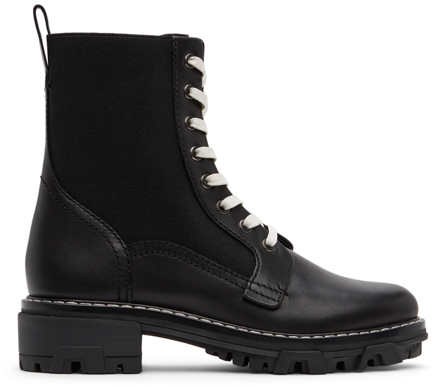 RAG & BONE SPLICE LACED ANKLE BOOTS