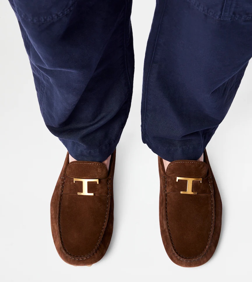 Tod's Gommino T Timeless Loafers In Brown