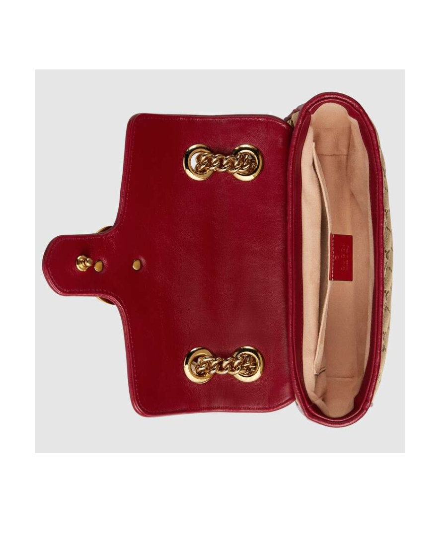Gucci Marmont Mini Shoulder Bag In Multicolor