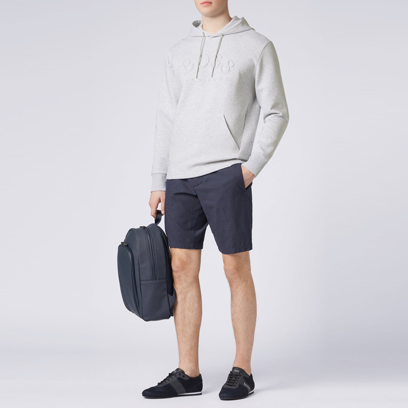 HUGO BOSS EMBROIDERED LOGO SWEATER