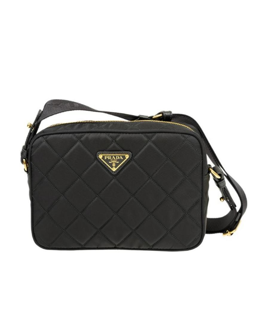 Prada Logo Cross-body Bag In Green
