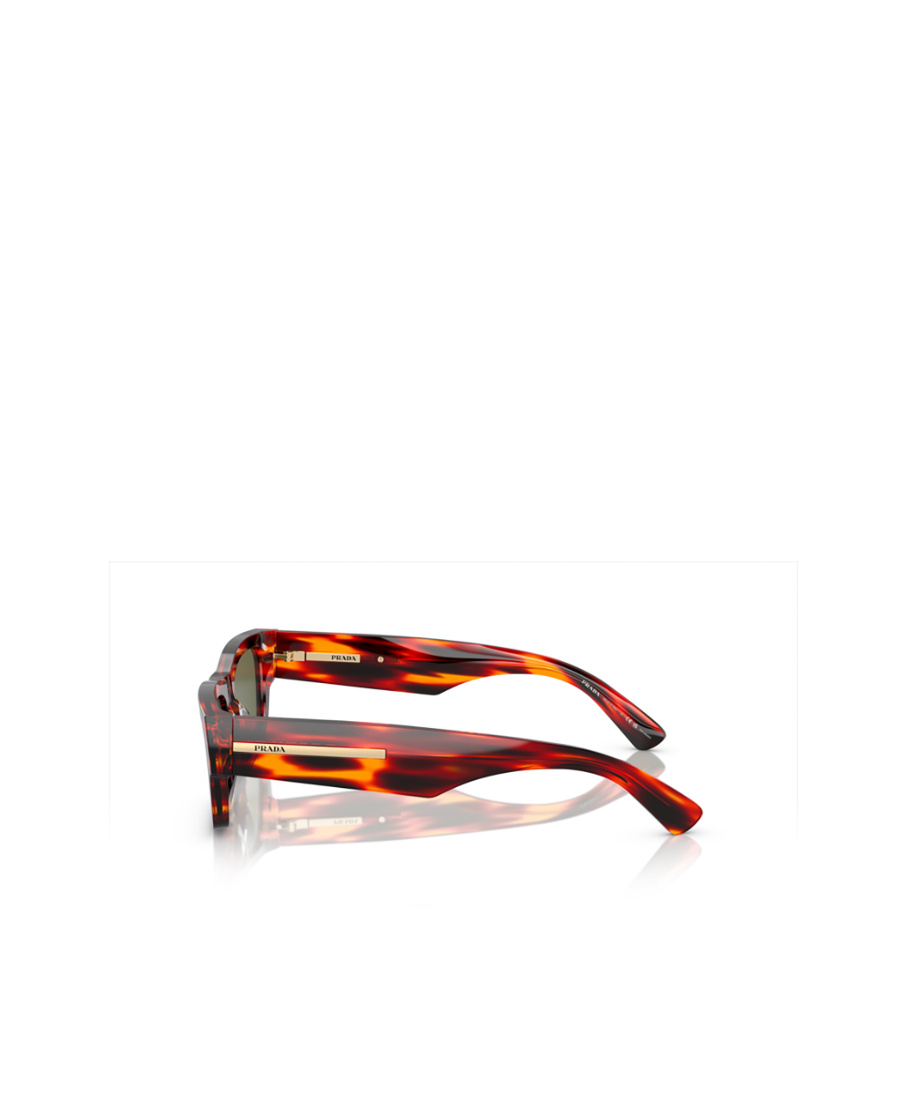 Prada Rectangular Frame Sunglasses Sunglasses In Green