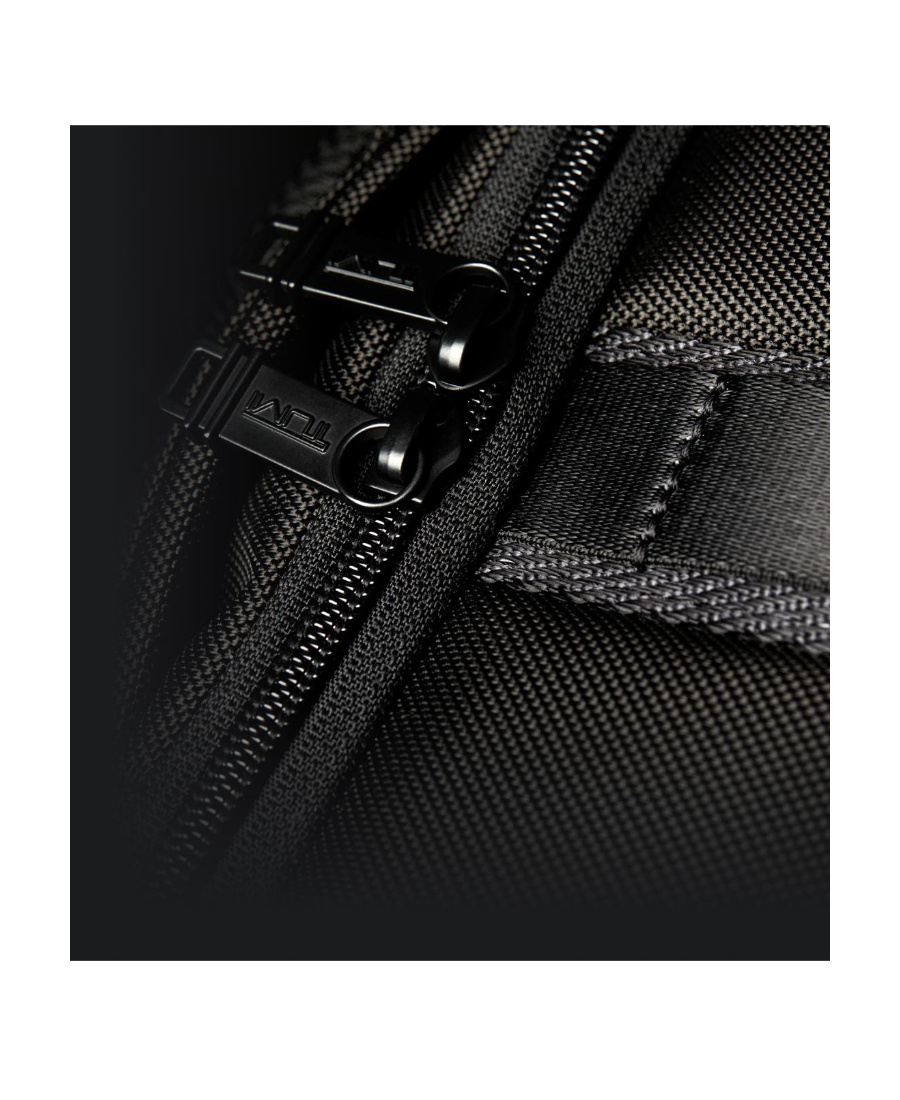 Shop Tumi Zipper Backpack In Black