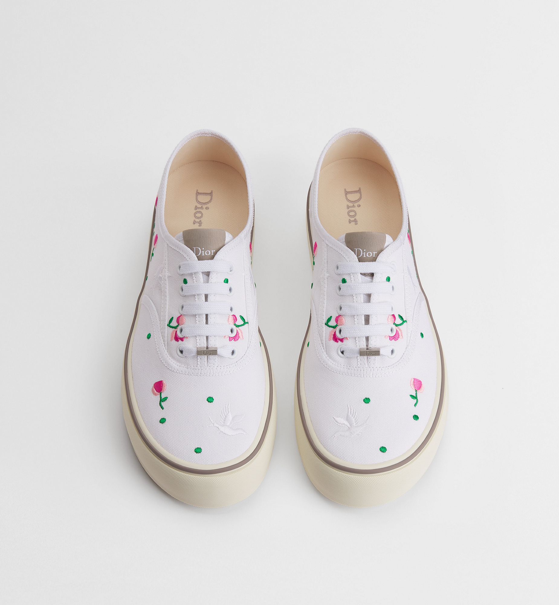 Dior Saltwind Sneaker In White