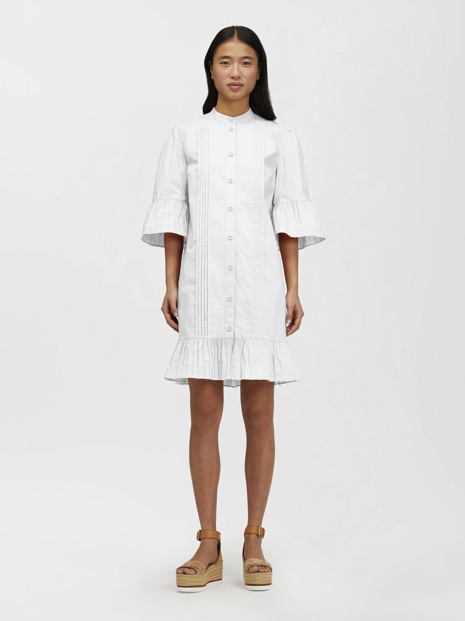 SEE BY CHLOÉ COTTON SHORT SHIRT DRESS