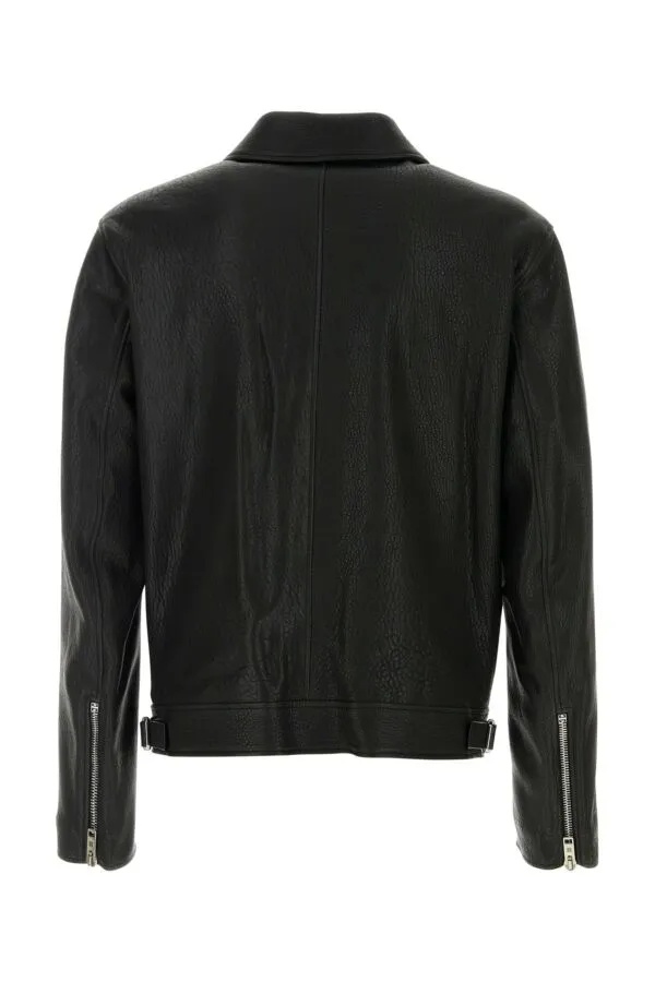 Givenchy Zip-up Collared Jacket In Black