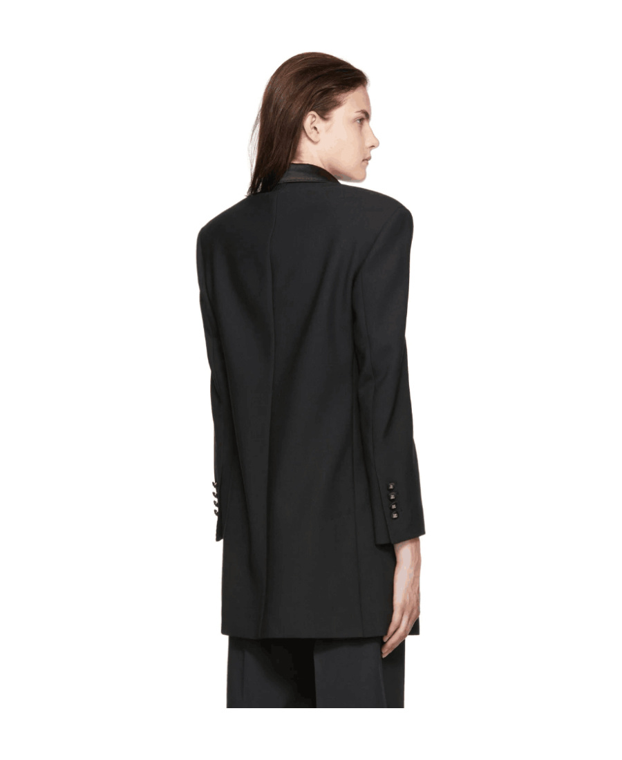 Dolce & Gabbana Double-breasted Blazer In Black