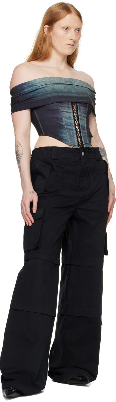 Misbhv Work Casual Pants In Black